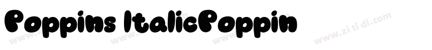 Poppins ltalicPoppin字体转换